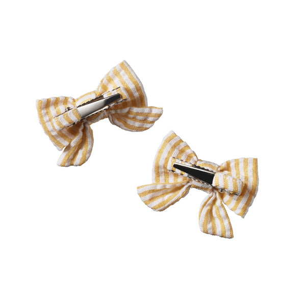 Nature Baby - Bow Hair Clips 2 Pack