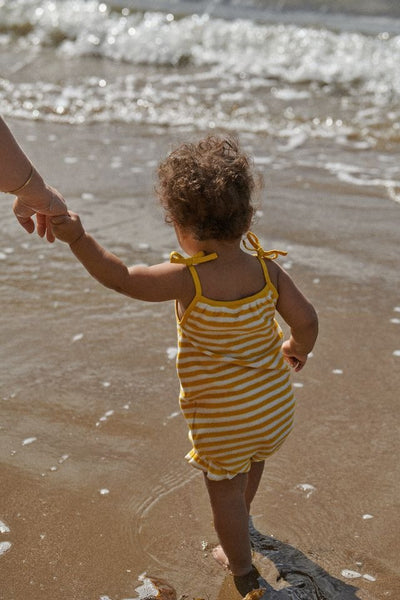 Nature Baby - Sylvie Suit / Golden Sea Stripe