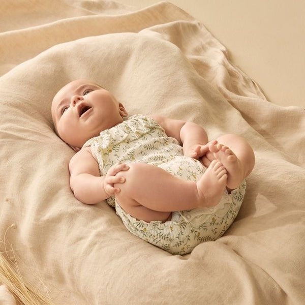 Wilson + Frenchy - Organic Playsuit / Lemon Leaf