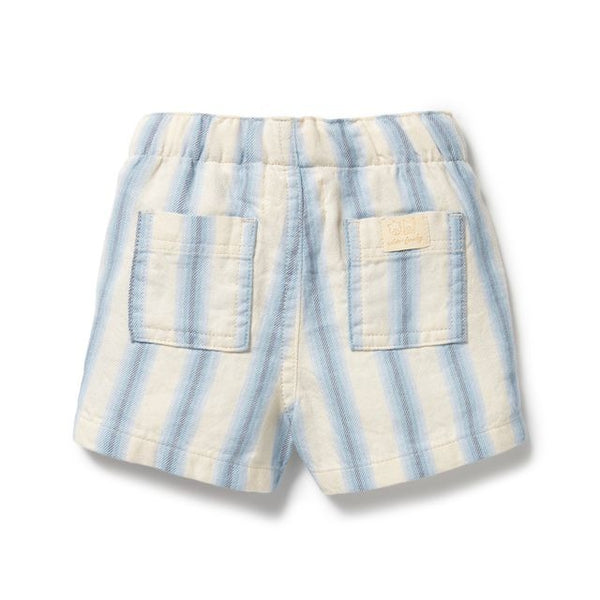 Wilson + Frenchy - Organic Short / Deep Blue Stripe