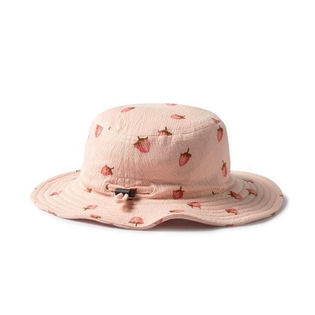 Wilson + Frenchy - Organic Sun Hat / Strawberry Kisses