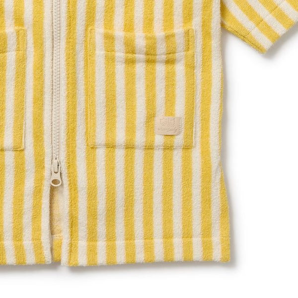 Wilson + Frenchy - Organic Terry Hooded Towel / Honey Wave