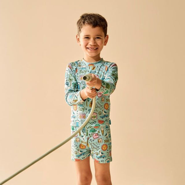 Wilson + Frenchy - Rashie Swim Set / Sun Surf & Sea