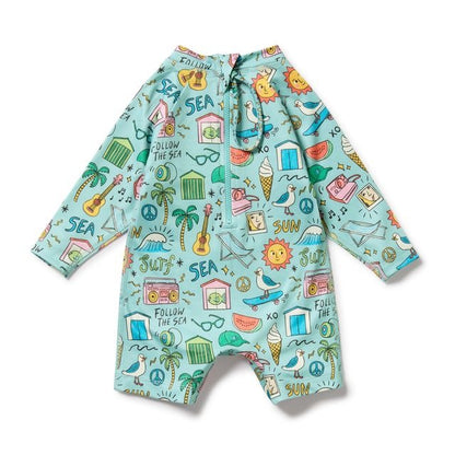 Wilson + Frenchy - One Piece Boyleg Swimsuit / Sun Surf & Sea