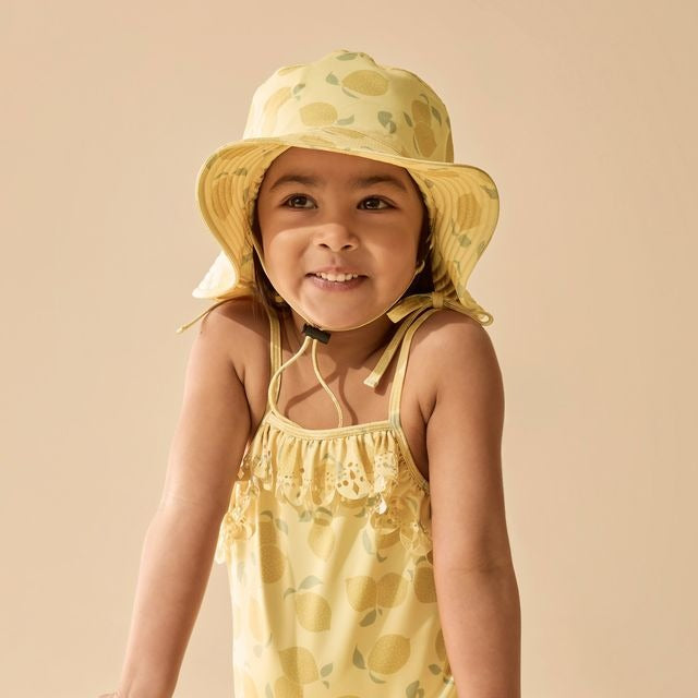 Wilson + Frenchy - Swim Sun Hat / Lemon Drop