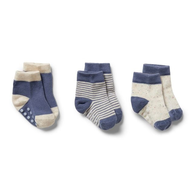 Wilson + Frenchy - 3 Pack Baby Socks
