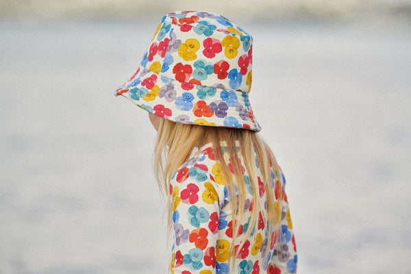 Nature Baby - Splash Sunhat / Painted Delphine Print