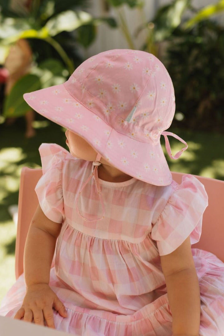 Acorn - Wide Brim Sunhat / Daisy Fields