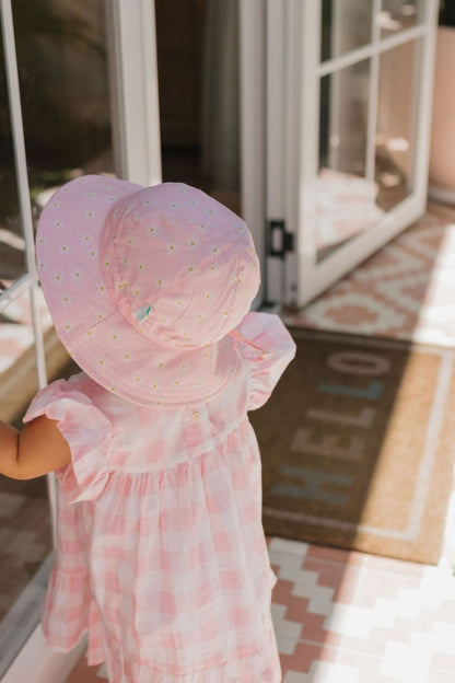 Acorn - Wide Brim Sunhat / Daisy Fields