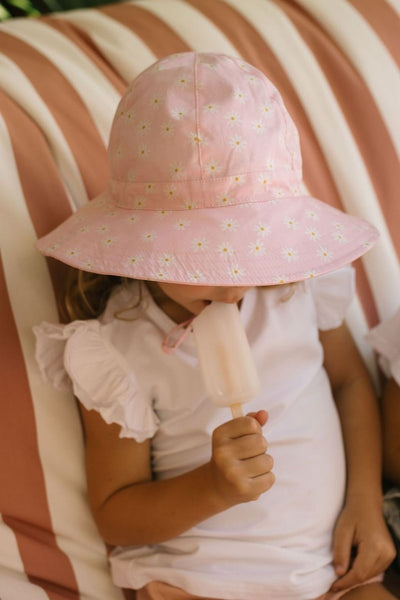 Acorn - Wide Brim Sunhat / Daisy Fields