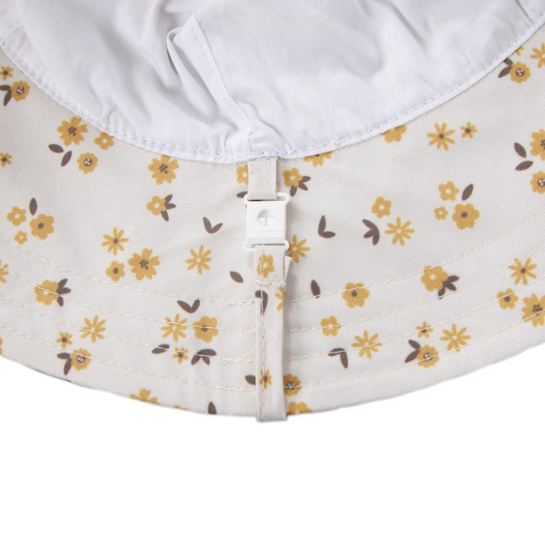 Acorn - Wide Brim Sunhat / Amber Blooms