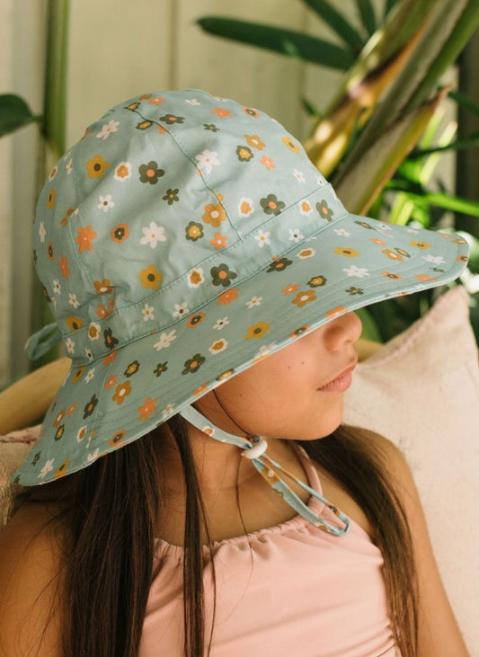 Acorn - Wide Brim Sunhat / Little Flora