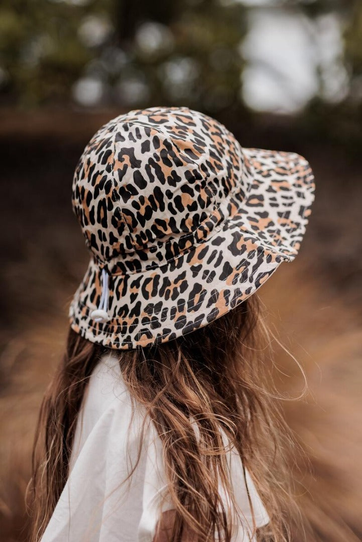 Acorn - Wide Brim Sunhat / Leopard
