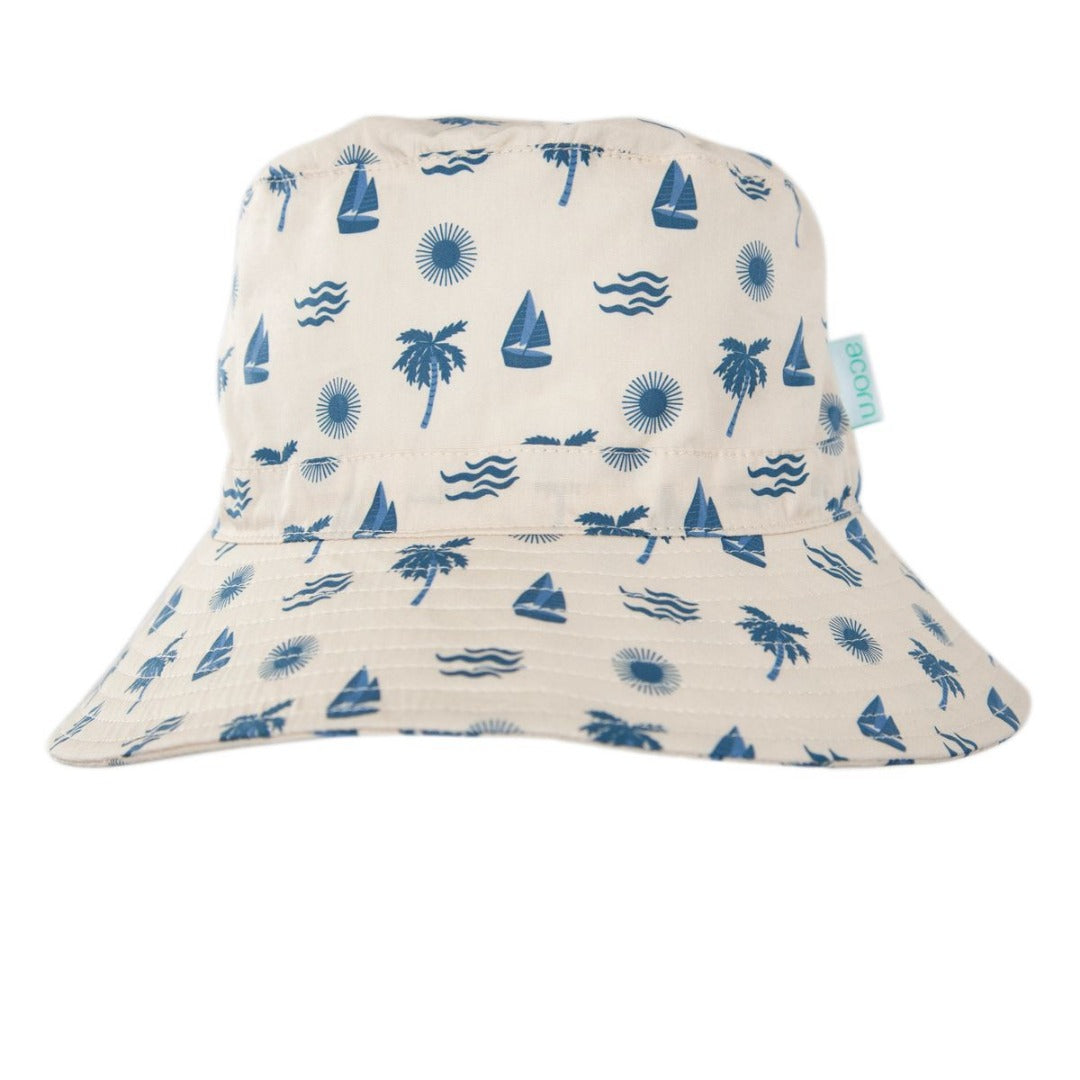 Acorn - Wide Brim Bucket Hat / Island Breeze