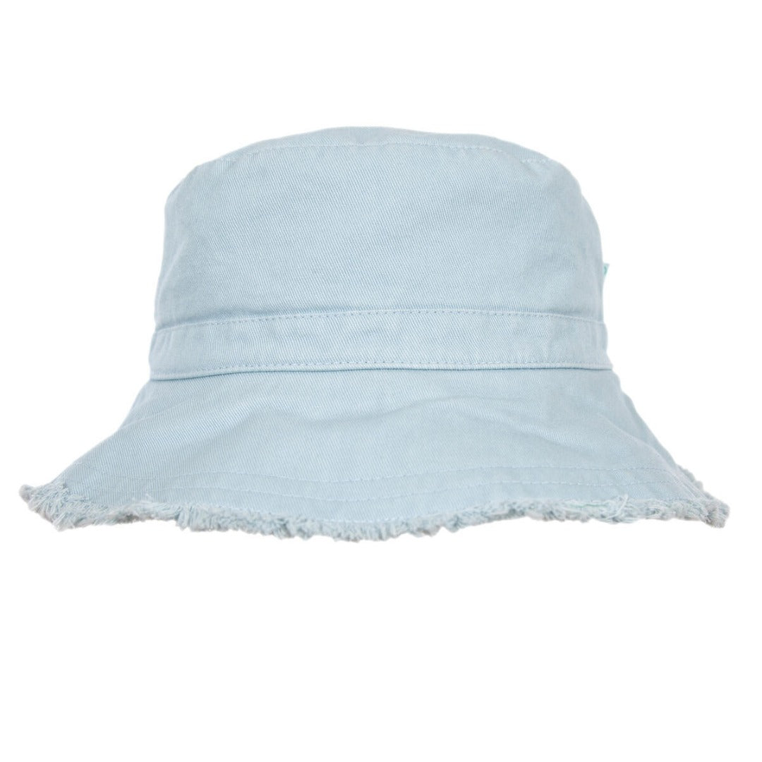 Acorn - Frayed Bucket Hat / Seafoam