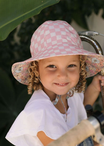 Acorn - Reversible Wide Brim Sunhat / Yasmine
