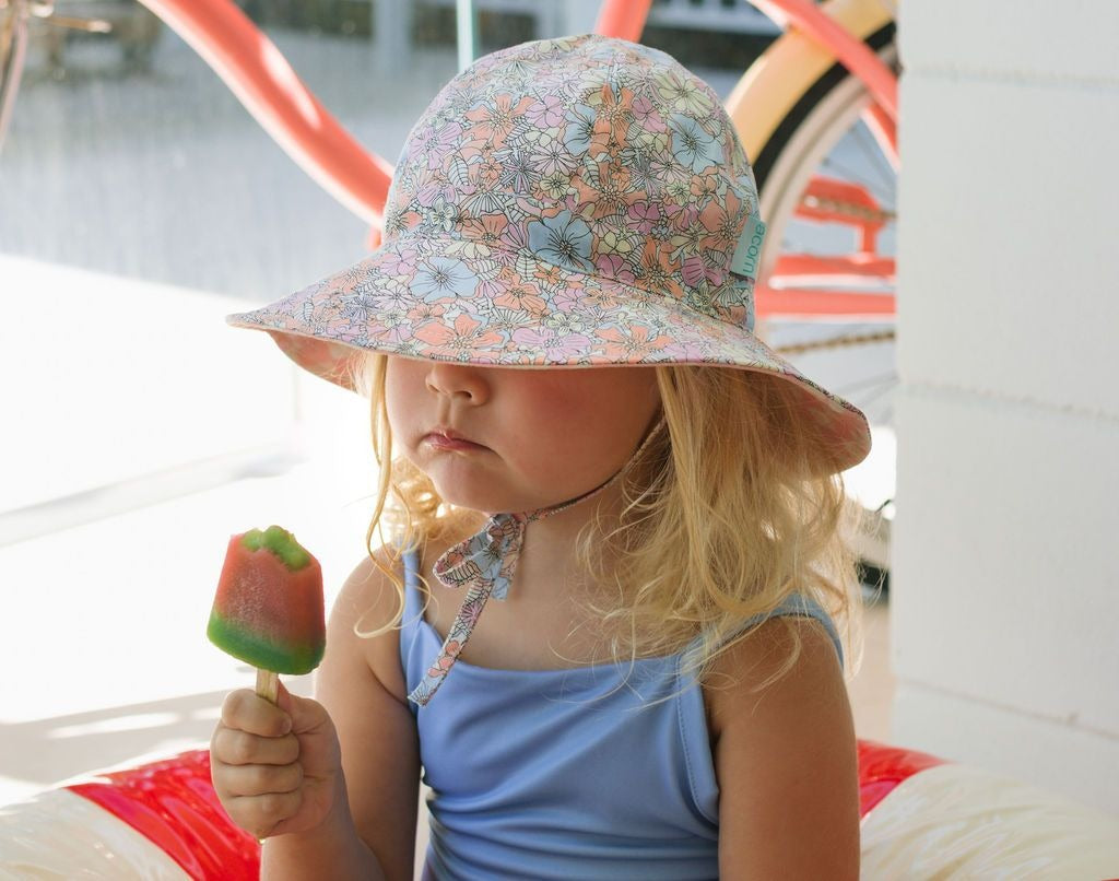 Acorn - Reversible Wide Brim Sunhat / Yasmine