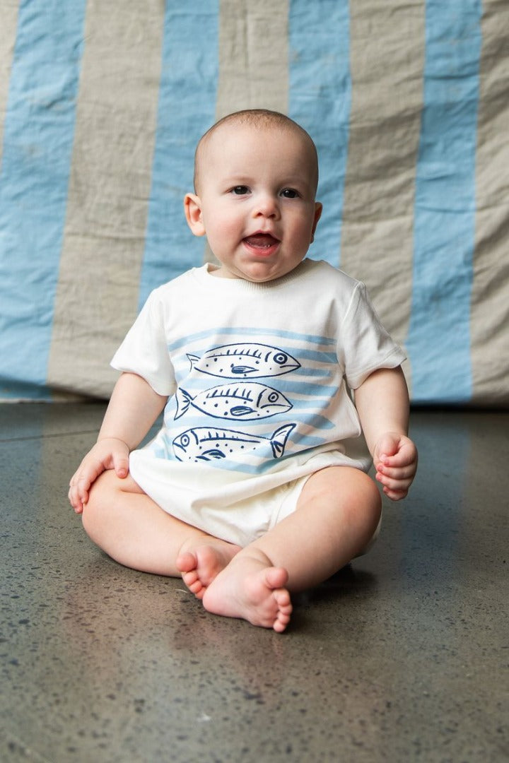 Pearson & Pearson - Indo Romper / Sardine