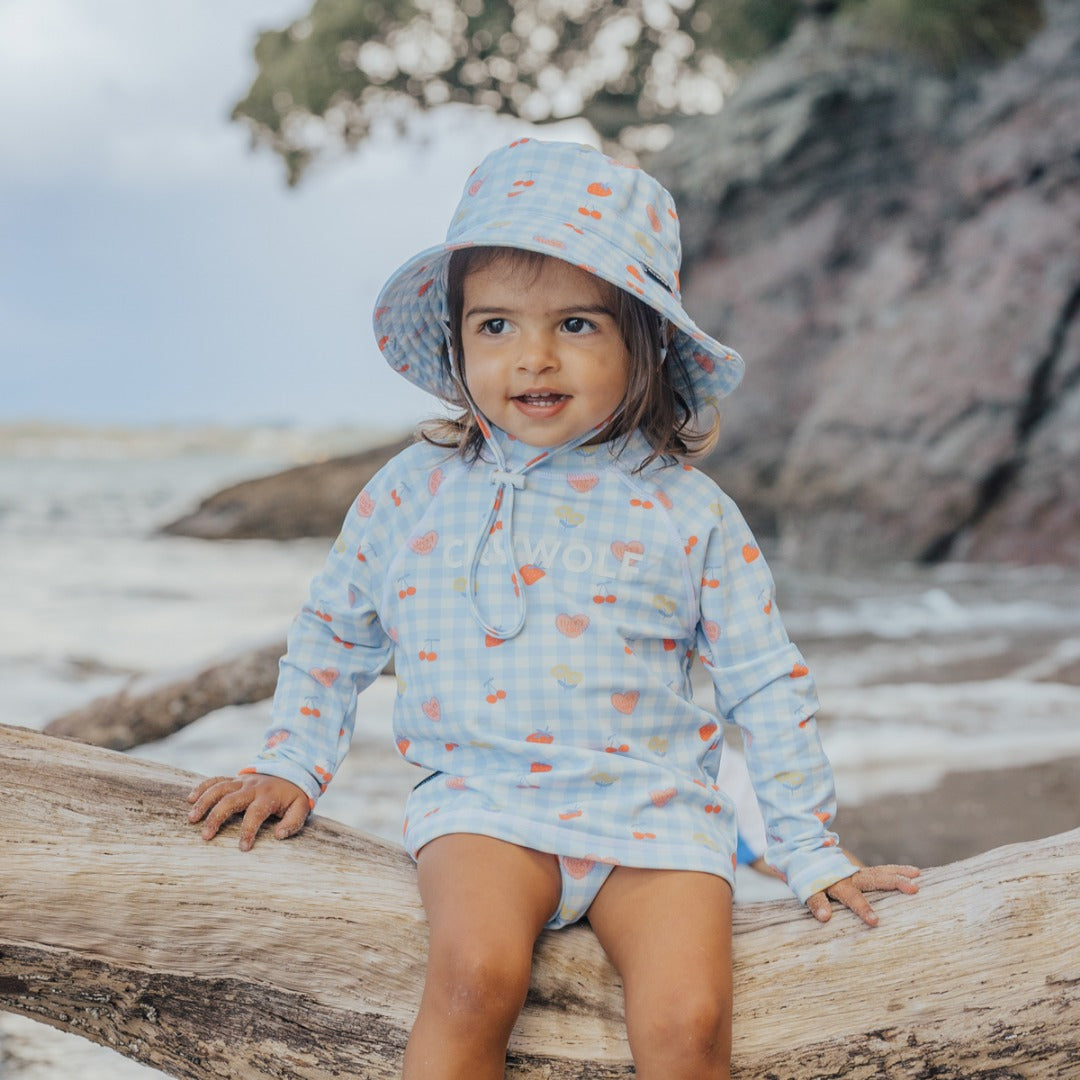Cry Wolf - Baby Rash Vest / Lucky Picnic