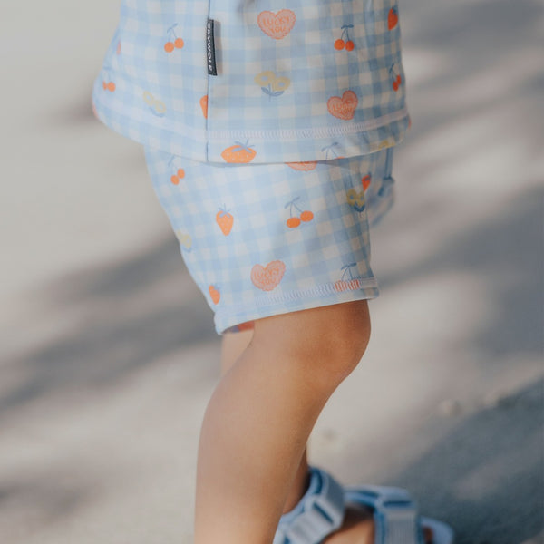 Cry Wolf - Baby Swim Short / Lucky Picnic