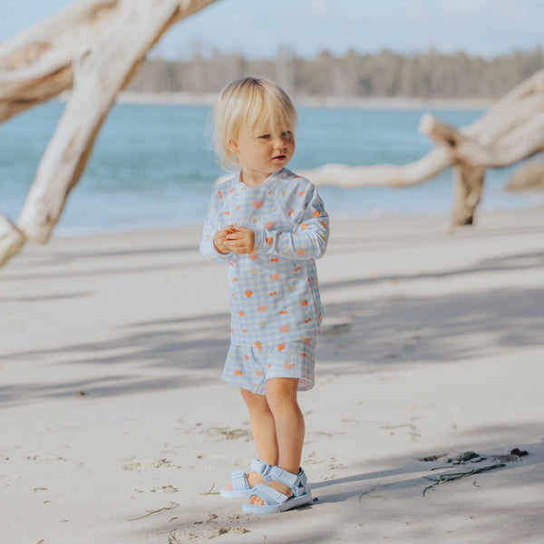 Cry Wolf - Baby Swim Short / Lucky Picnic