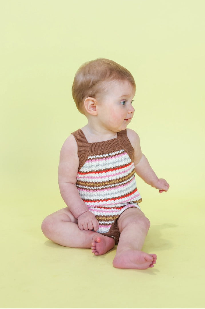 Grown Clothing - Sunshine Stripe Romper