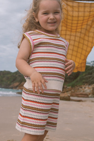 Grown Clothing - Sunshine Stripe Knit Top