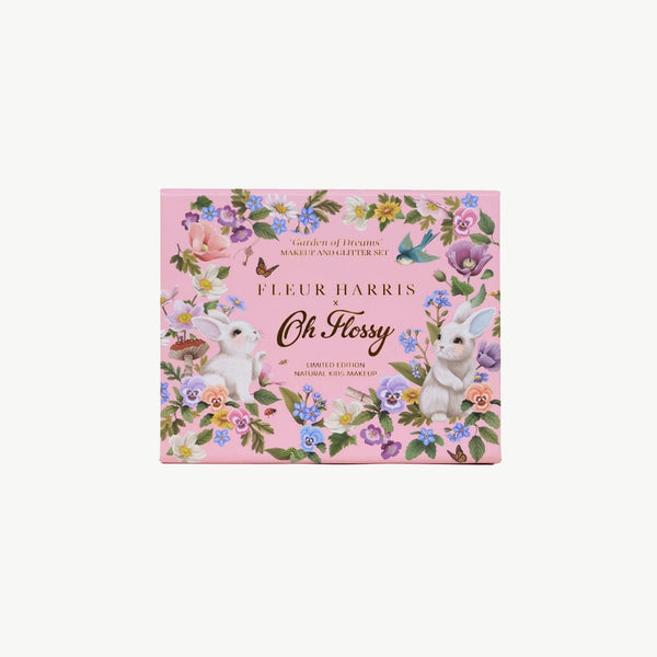 Oh flossy - Mini Makeup & Glitter Set / X Fleur Harris - Garden of Dreams Collection