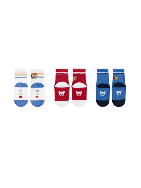 Huxbaby - Sporty Socks 3 Pack / Jetsetter