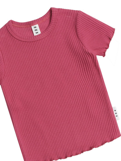 Huxbaby - Cherry Rib Tee