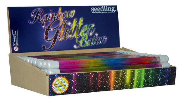 Seedling - Rainbow Glitter Baton