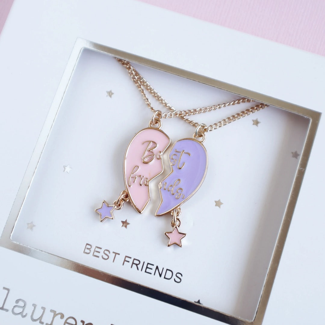 Lauren Hinkley - Forever Heart Best Friends Necklace Set