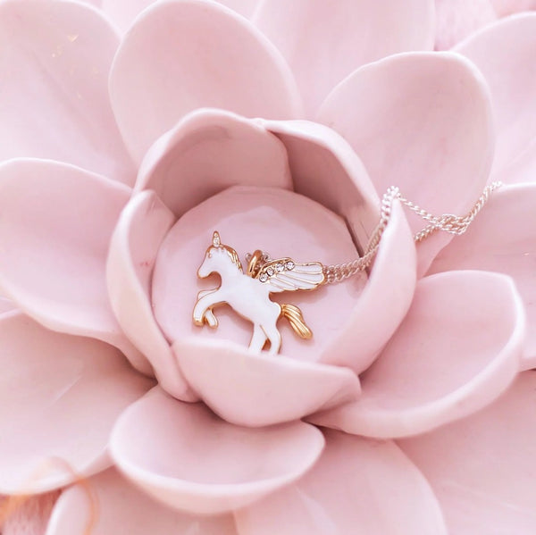 Lauren Hinkley - Flying Unicorn Necklace