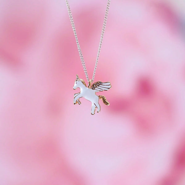 Lauren Hinkley - Flying Unicorn Necklace
