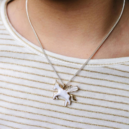 Lauren Hinkley - Flying Unicorn Necklace