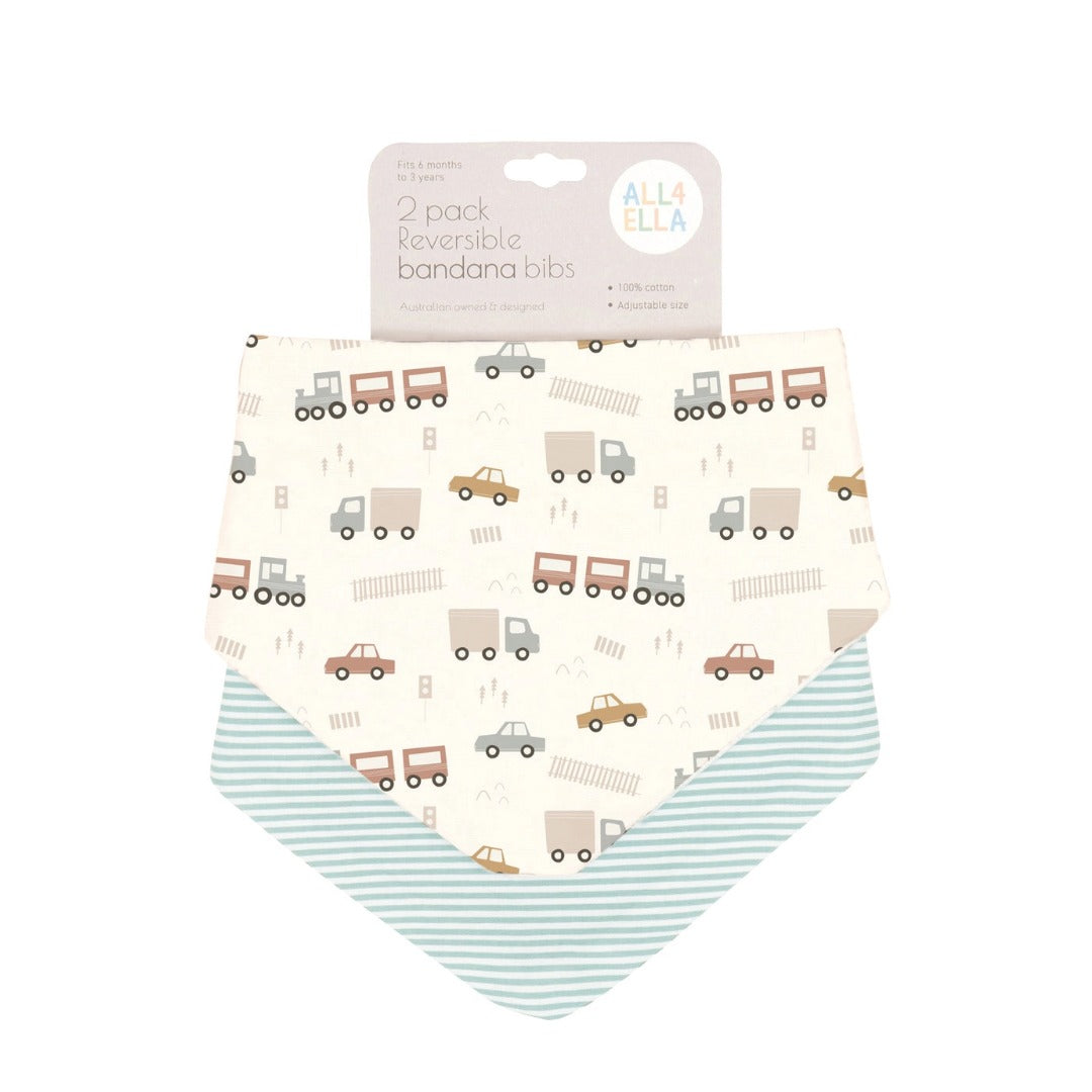 All4Ella - Bandana Bibs / 2 pack