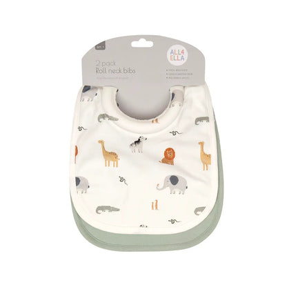 All4Ella - Roll Neck Bib / 2 pack