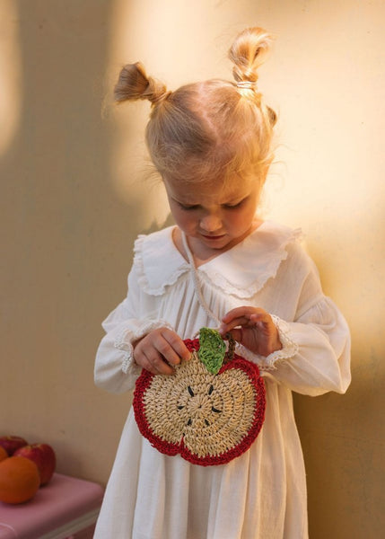 Acorn -  Apple Straw Bag