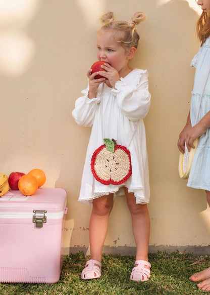 Acorn -  Apple Straw Bag
