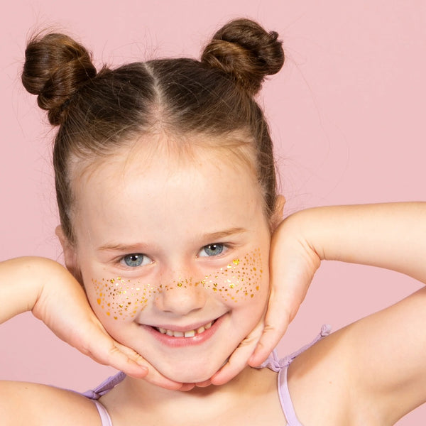 Glitter Girl - Freckles Hearts