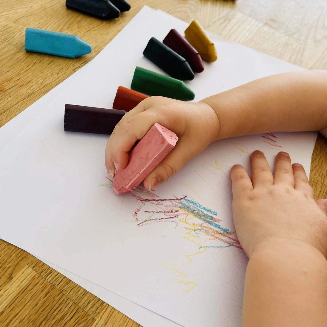 Honeysticks - Beeswax Crayons Triangles 8pk