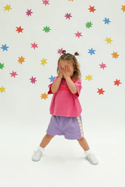 Sunday Siblings - Playtime Cord Shorts / Purple