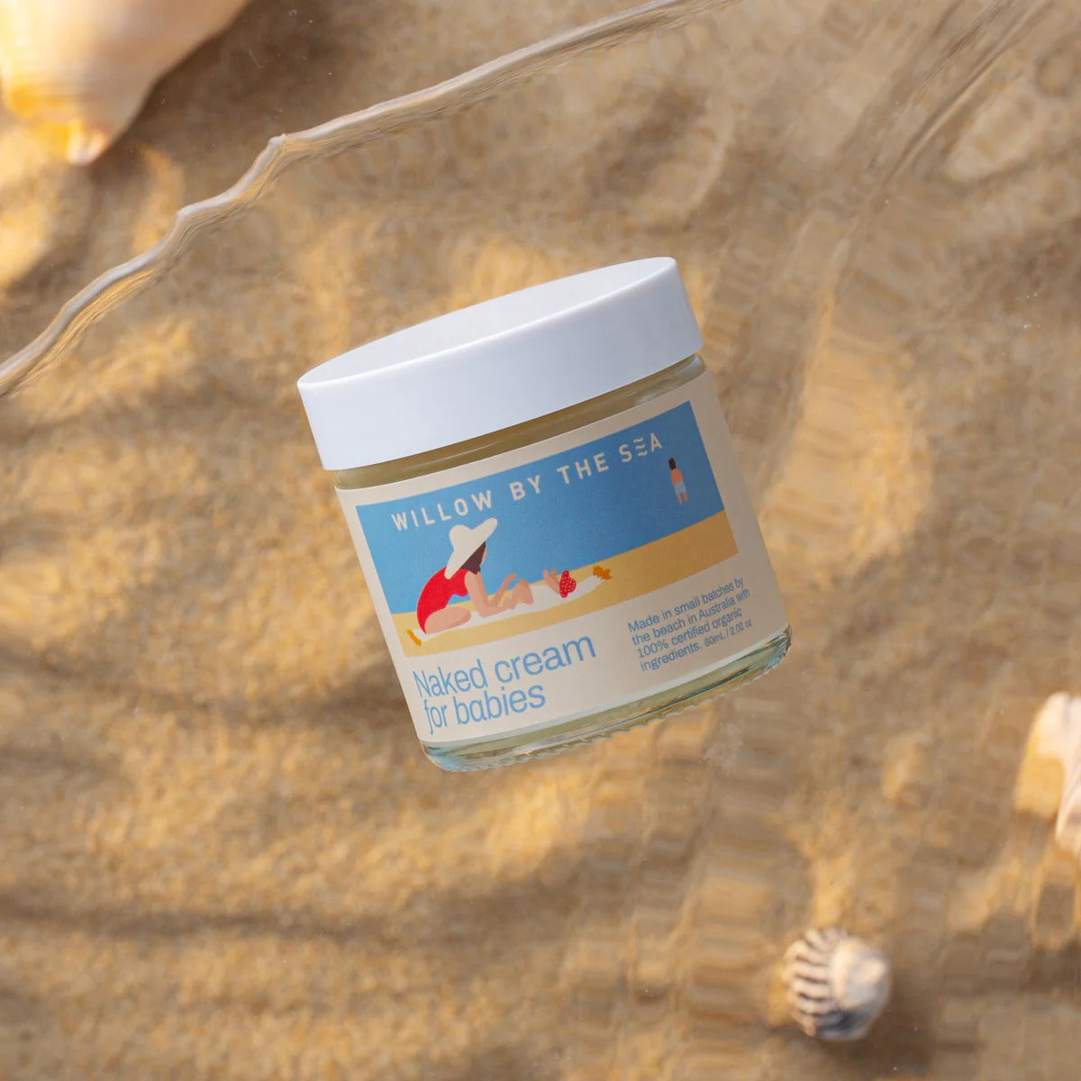 Willow By The Sea - Naked Cream for babies
