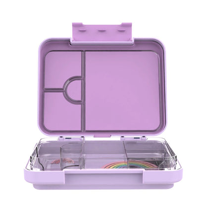 Mum Made Yum - Bento Lunchbox (Large) / Violet Rainbow Love