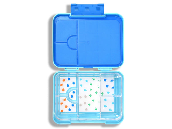 Mum Made Yum - Bento Lunchbox (Large) / Light Blue Dino