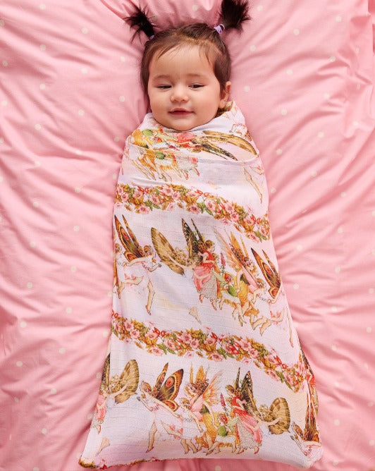 Kip & Co - Bamboo Swaddle x Fairyland Fairy Friends Forever