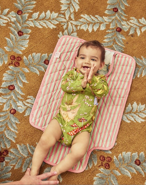 Kip & Co - Baby Change Mat  x Fairyland Fairy Garden