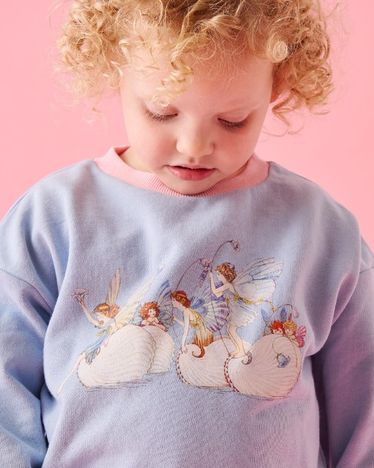 Kip & Co - Organic Cotton Sweater / Fairyland Lake Sailing