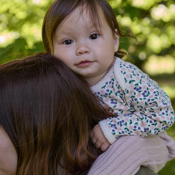 Nature Baby - Long Sleeve Bodysuit / Briarwood Print