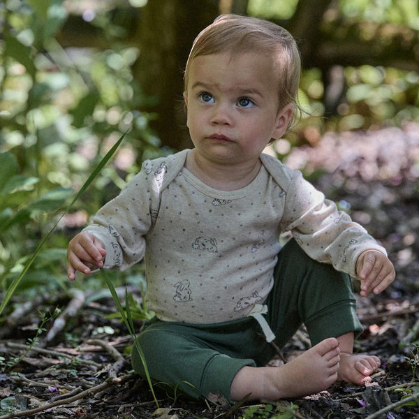 Nature Baby - Long Sleeve Bodysuit / Bramble Burrow Print
